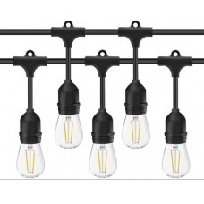 Guirnalda Vintage Outdoor Terrazas 10 Mt Cn 20 Soq 